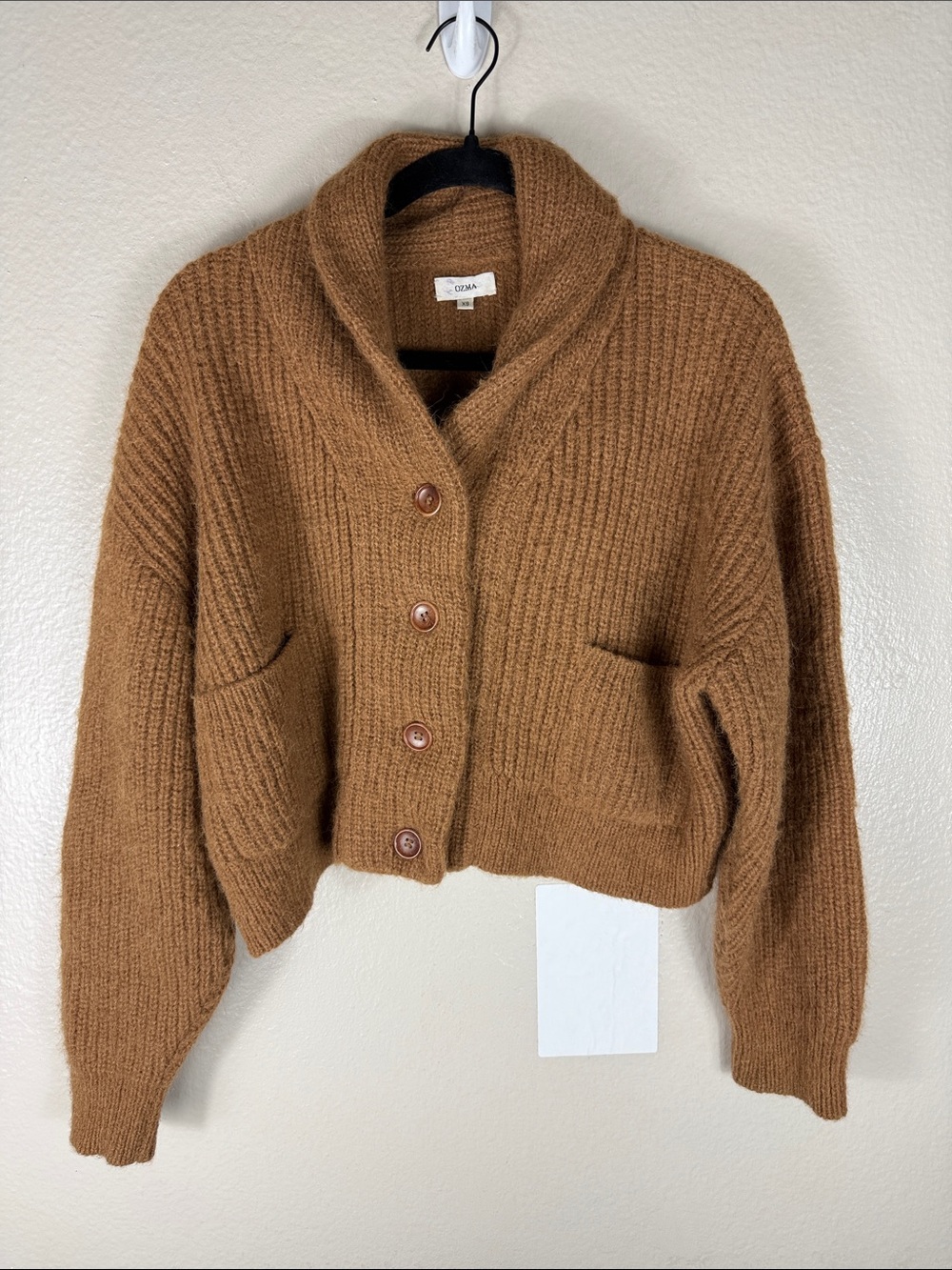 OZMA Sloan Cardigan in Fox